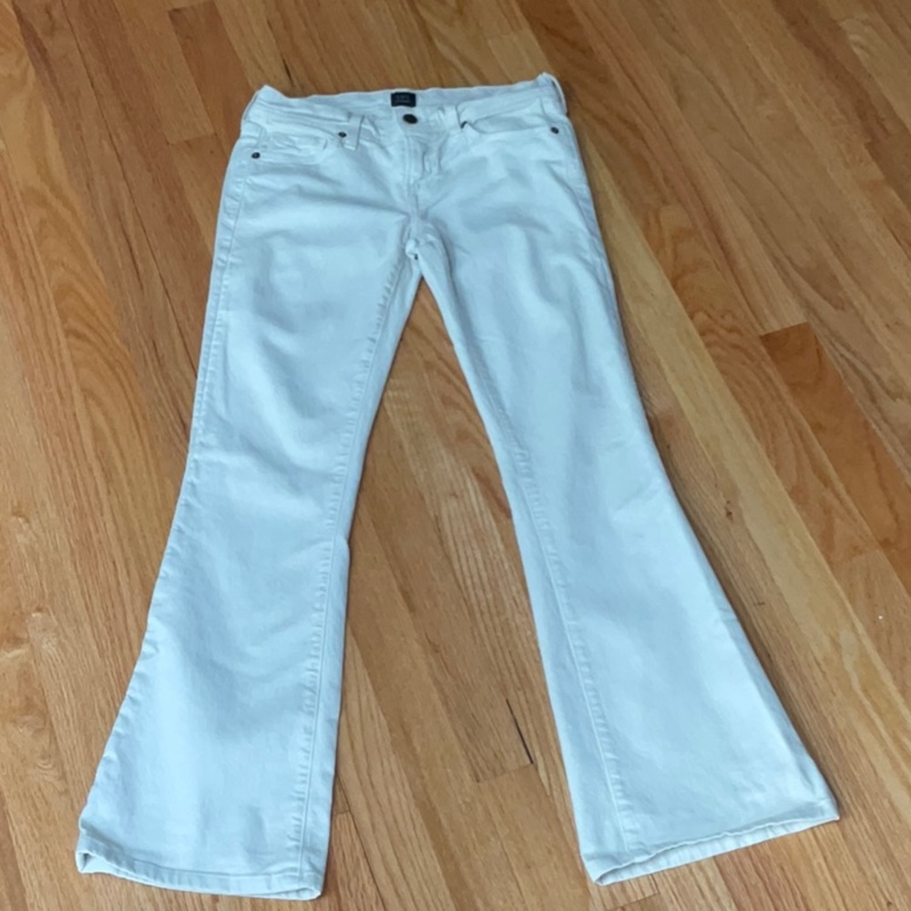 COH sz 27 Ecru/Ivory flare jean